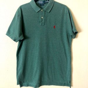 Polo by Ralph Lauren Polo Shirt Green Size Large